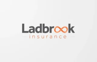 Ladbrook Insurance logo featuring the company name and an infinity symbol.